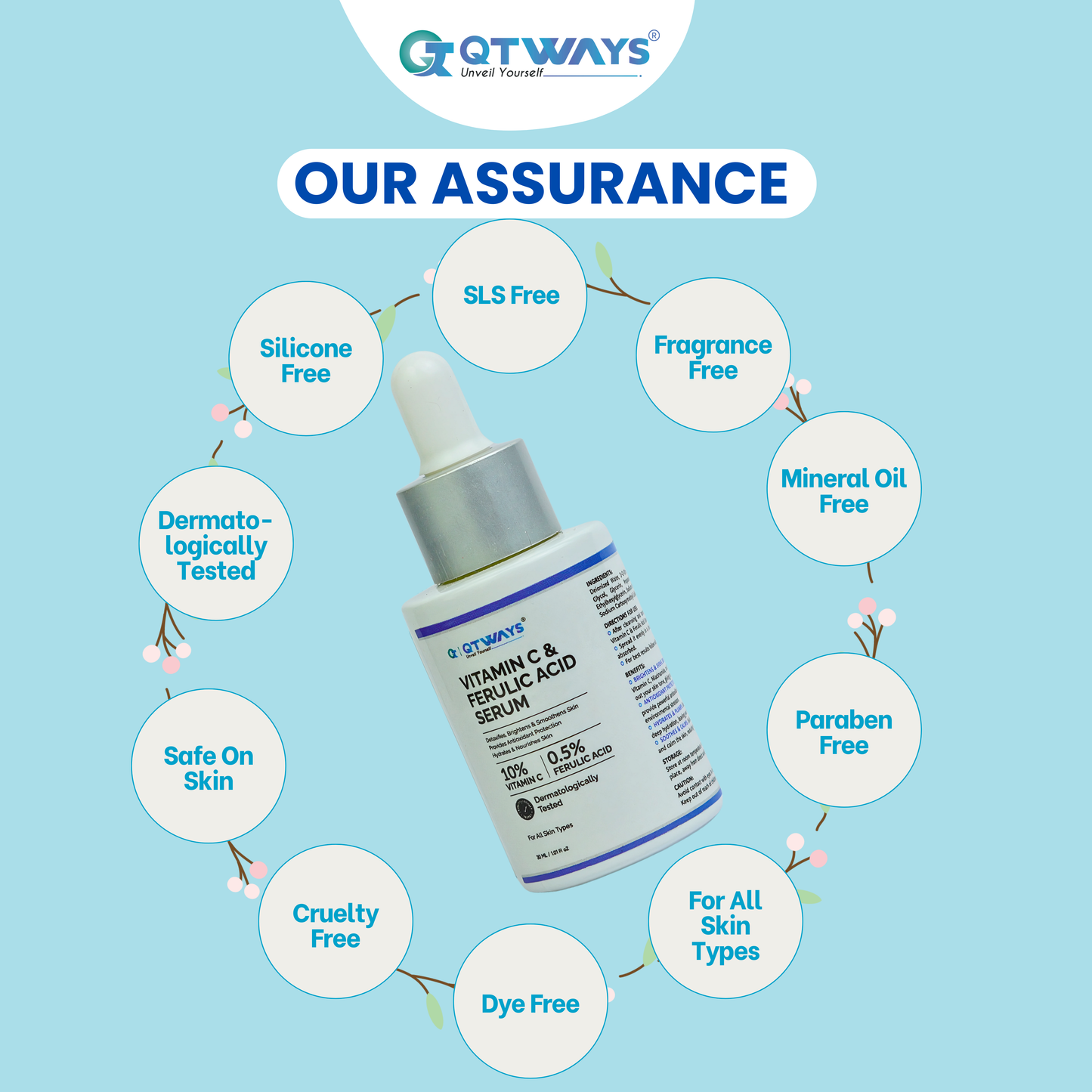 10% VITAMIN C & 0.5% FERULIC ACID SERUM