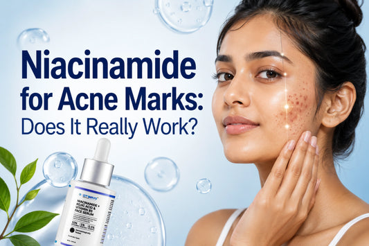 Niacinamide for Acne Marks – Does 10% Niacinamide Serum Really Work for Indian Skin?
