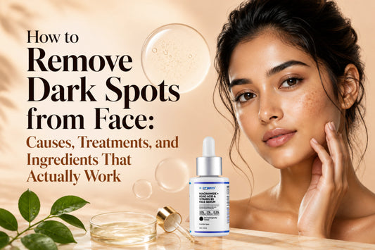 QTWAYS Niacinamide and Kojic Acid serum for removing dark spots from face