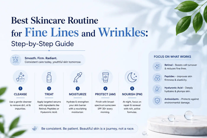 Best Skincare Routine for Fine Lines and Wrinkles: Step-by-Step Guide