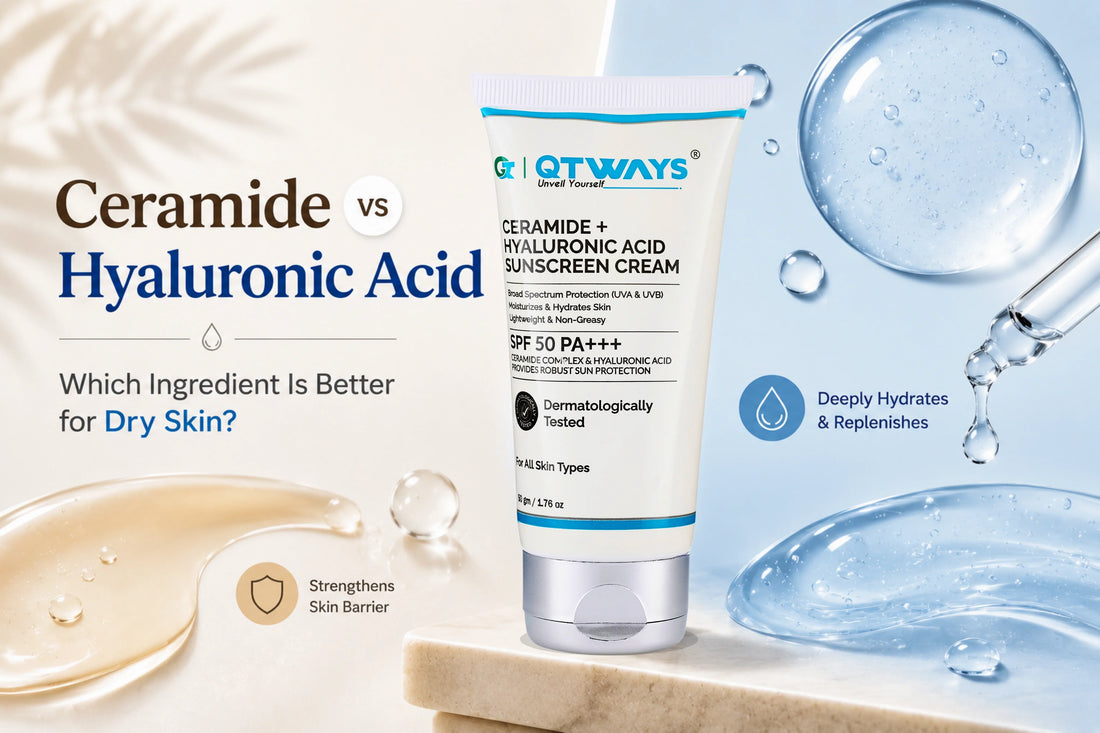 Ceramide vs Hyaluronic Acid: Which Ingredient Is Better for Dry Skin?