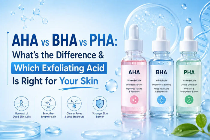 AHA vs BHA vs PHA: What's the Difference & Which Exfoliating Acid Is Right for Your Skin?