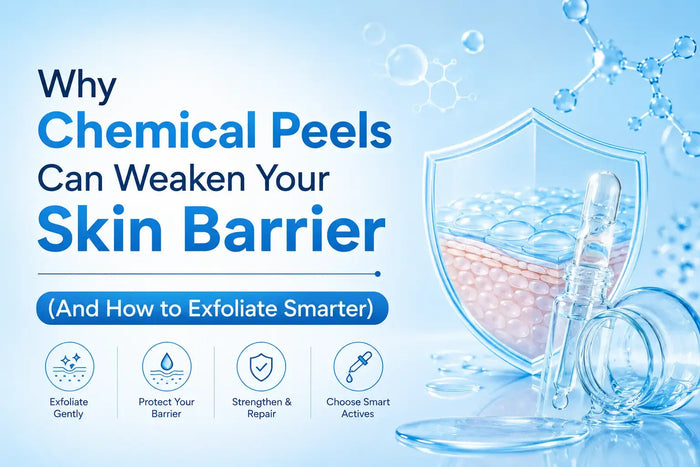 Why Chemical Peels Can Weaken Your Skin Barrier (And How to Exfoliate Smarter)