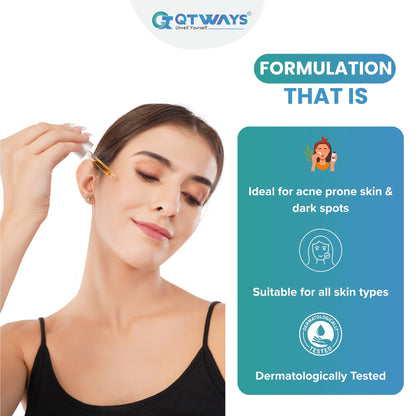 10% NIACINAMIDE + 1% KOJIC ACID + 0.5% VITAMIN B5 FACE SERUM