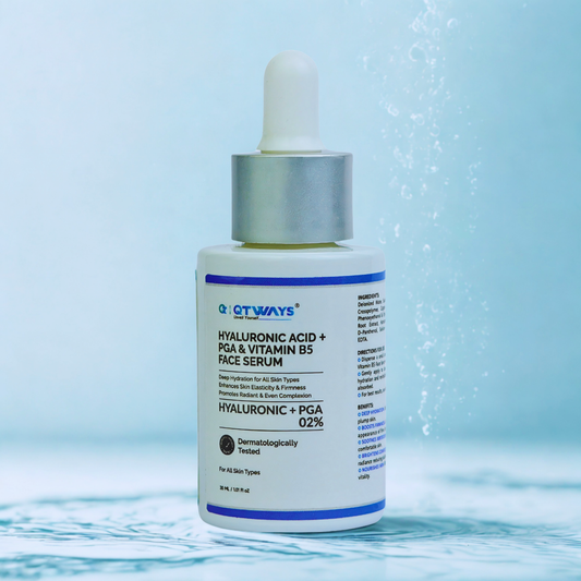 HYALURONIC ACID + PGA + VITAMIN B5 FACE SERUM