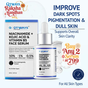 10% Niacinamide + 1% Kojic Acid & Vitamin B5 Serum