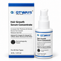 Hair Growth Serum with Redensyl 3%, Anagain 4% & Baicapil 3% Supports Hair Growth, Thickness & Density | For All Hair Types