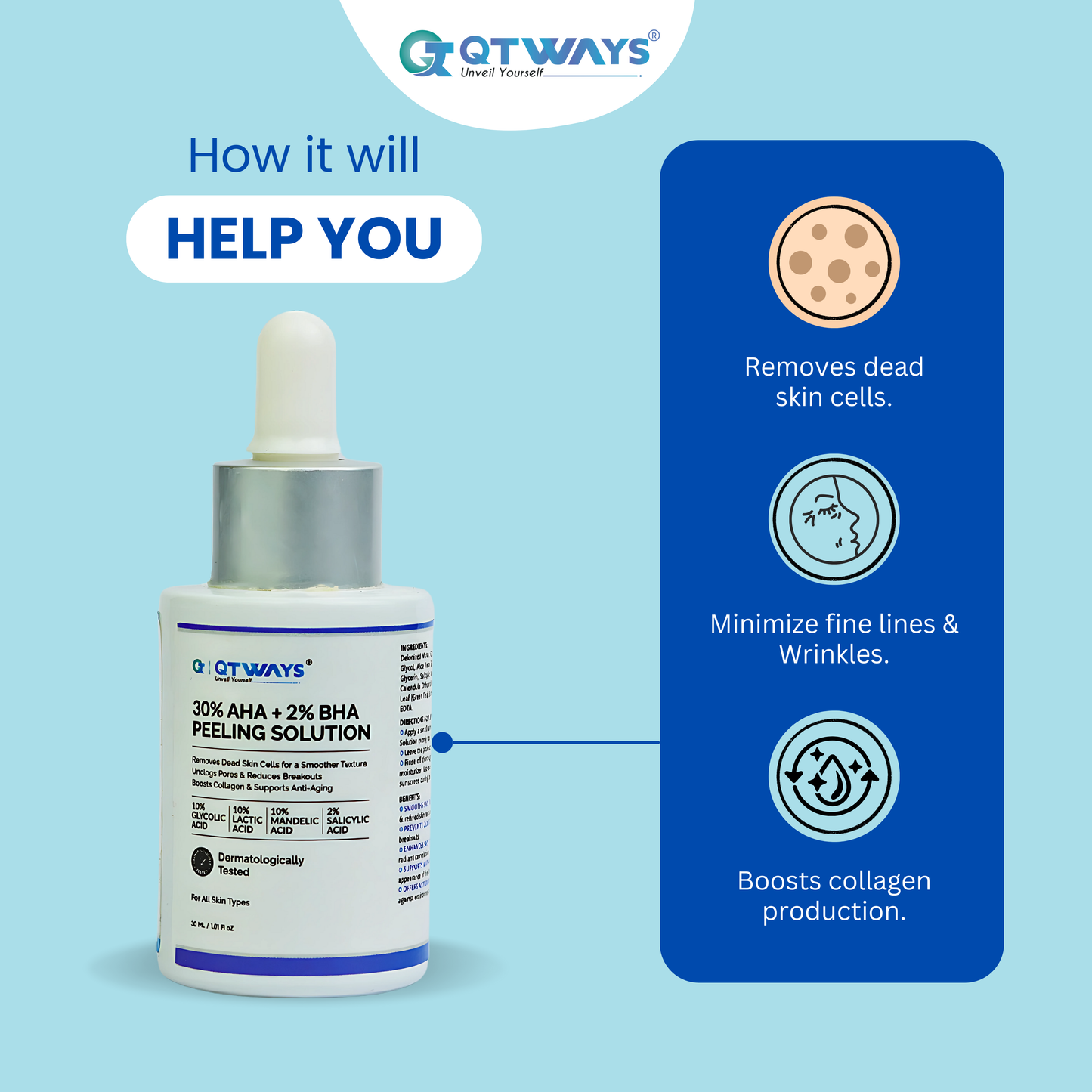 30% AHA + 2% BHA PEELING SOLUTION