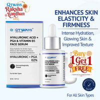 2% Hyaluronic Acid + PGA & Vitamin B5 Face Serum