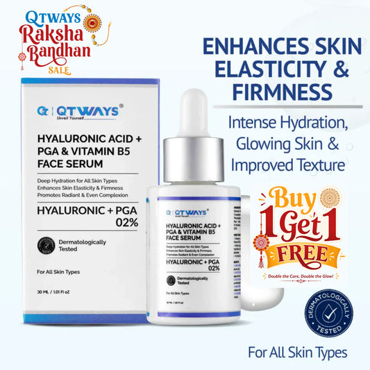 2% Hyaluronic Acid + PGA & Vitamin B5 Face Serum