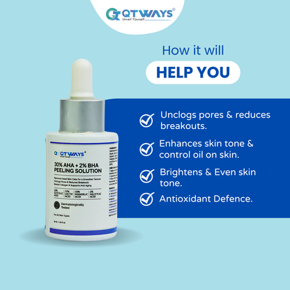 30% AHA + 2% BHA PEELING SOLUTION