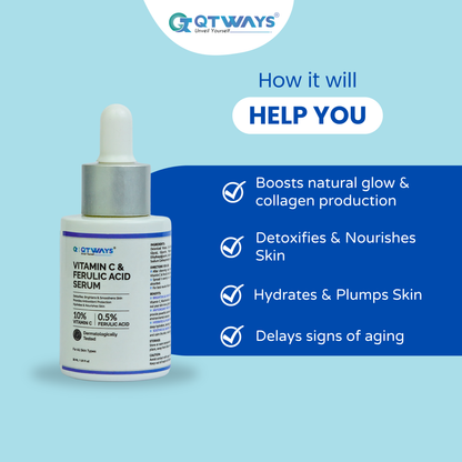 10% VITAMIN C & 0.5% FERULIC ACID SERUM