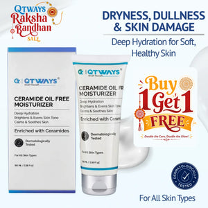 Ceramide Oil-Free Moisturizer with Hyaluronic Acid & Vitamin C+E
