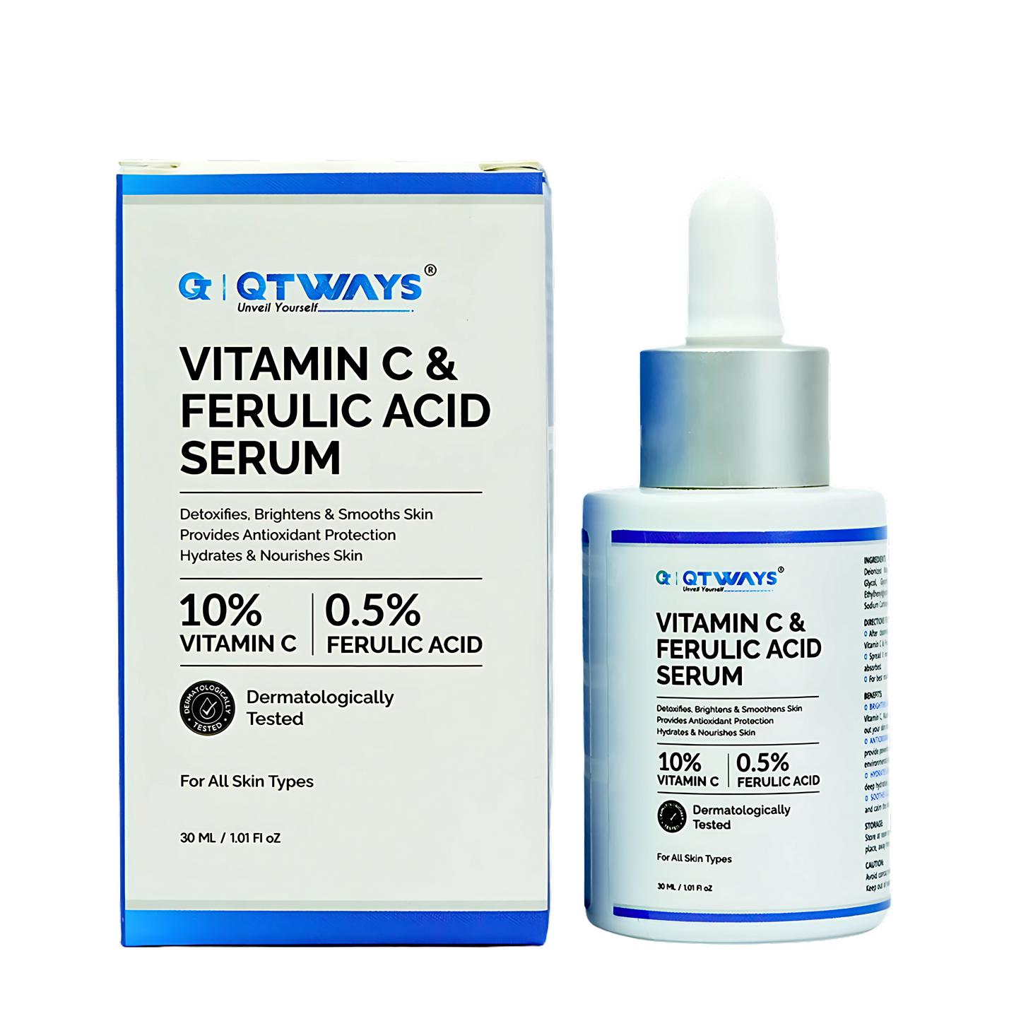 10% VITAMIN C & 0.5% FERULIC ACID SERUM