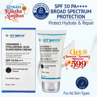 Ceramide + Hyaluronic Sunscreen SPF 50 PA++++