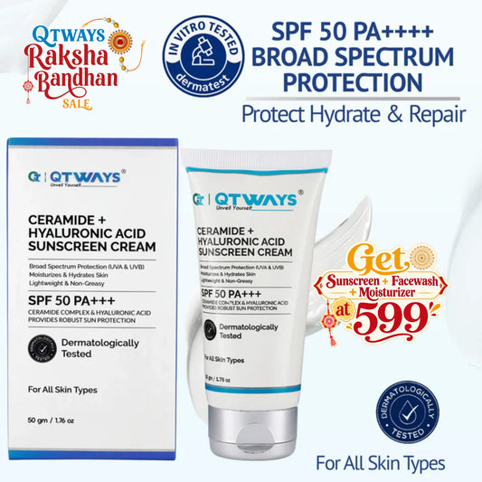 Ceramide + Hyaluronic Sunscreen SPF 50 PA++++