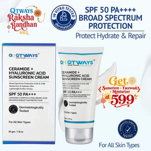 Ceramide + Hyaluronic Sunscreen SPF 50 PA++++