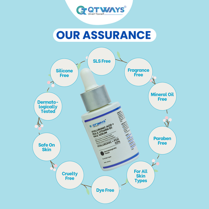 HYALURONIC ACID + PGA + VITAMIN B5 FACE SERUM