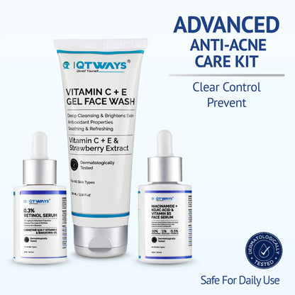 Anti-Acne Skincare Kit Combo