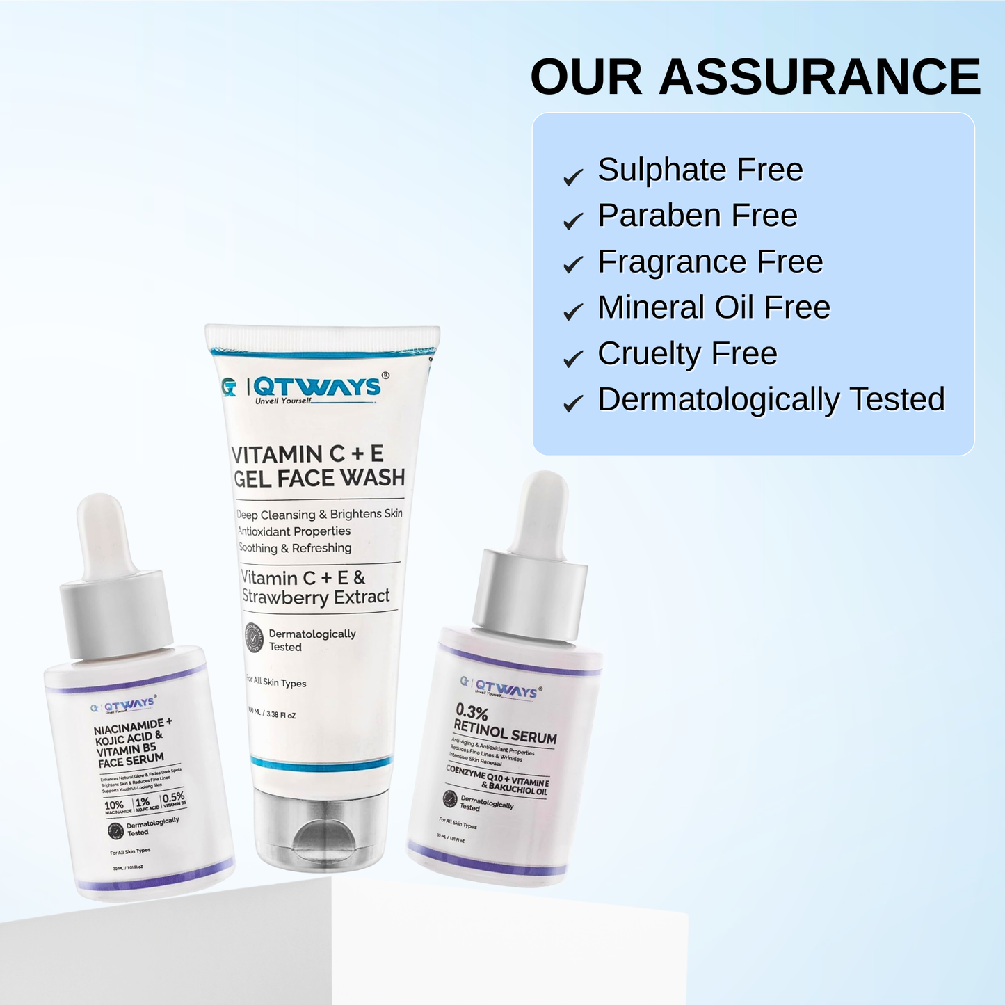 QTWAYS Anti-Acne Kit Combo