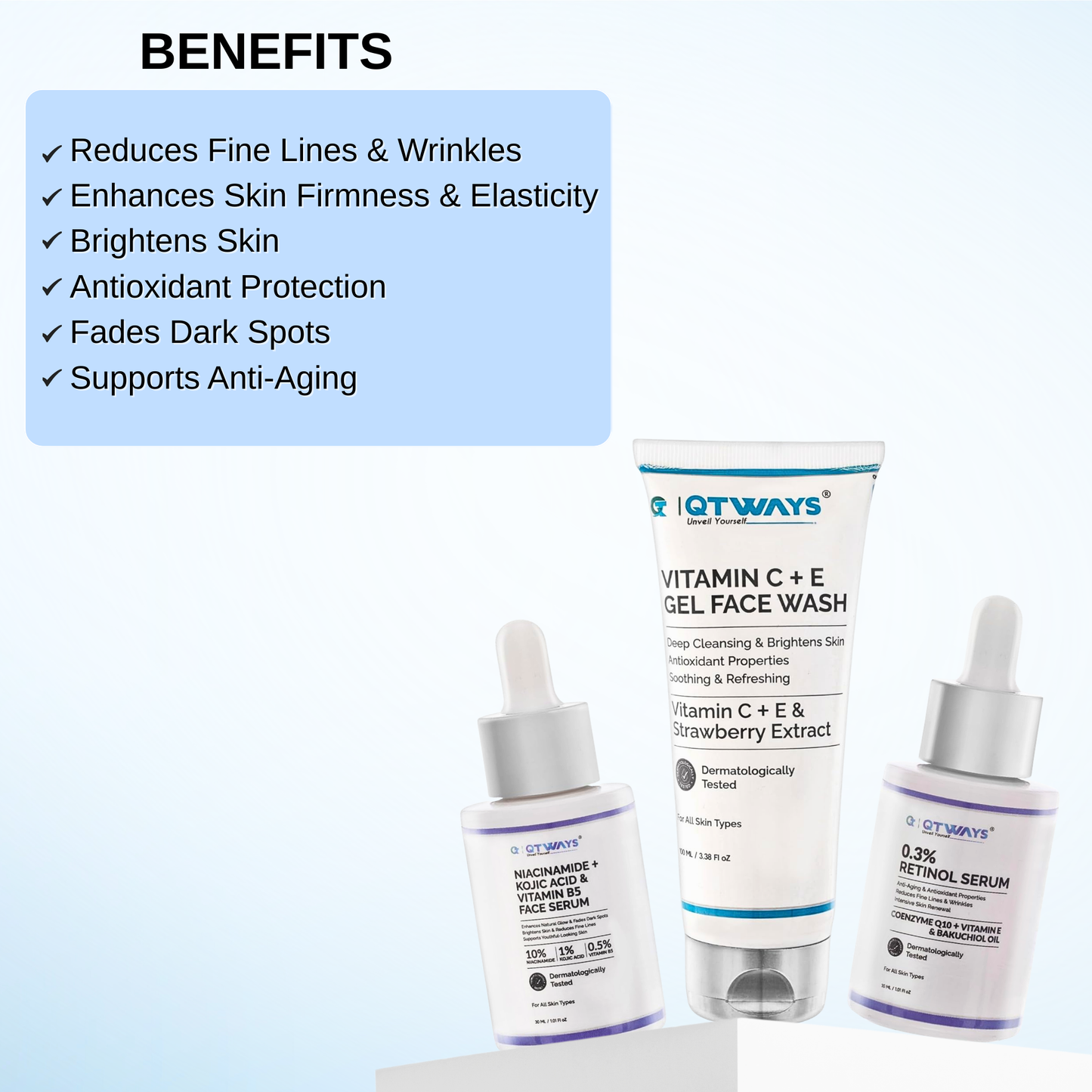 QTWAYS Anti-Acne Kit Combo