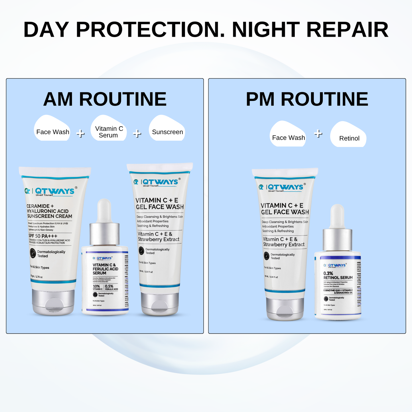 QTWAYS Anti-Aging Kit Combo