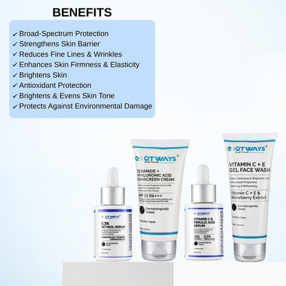 QTWAYS Anti-Aging Kit Combo