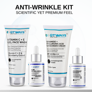 QTWAYS Anti-Wrinkle Kit Combo