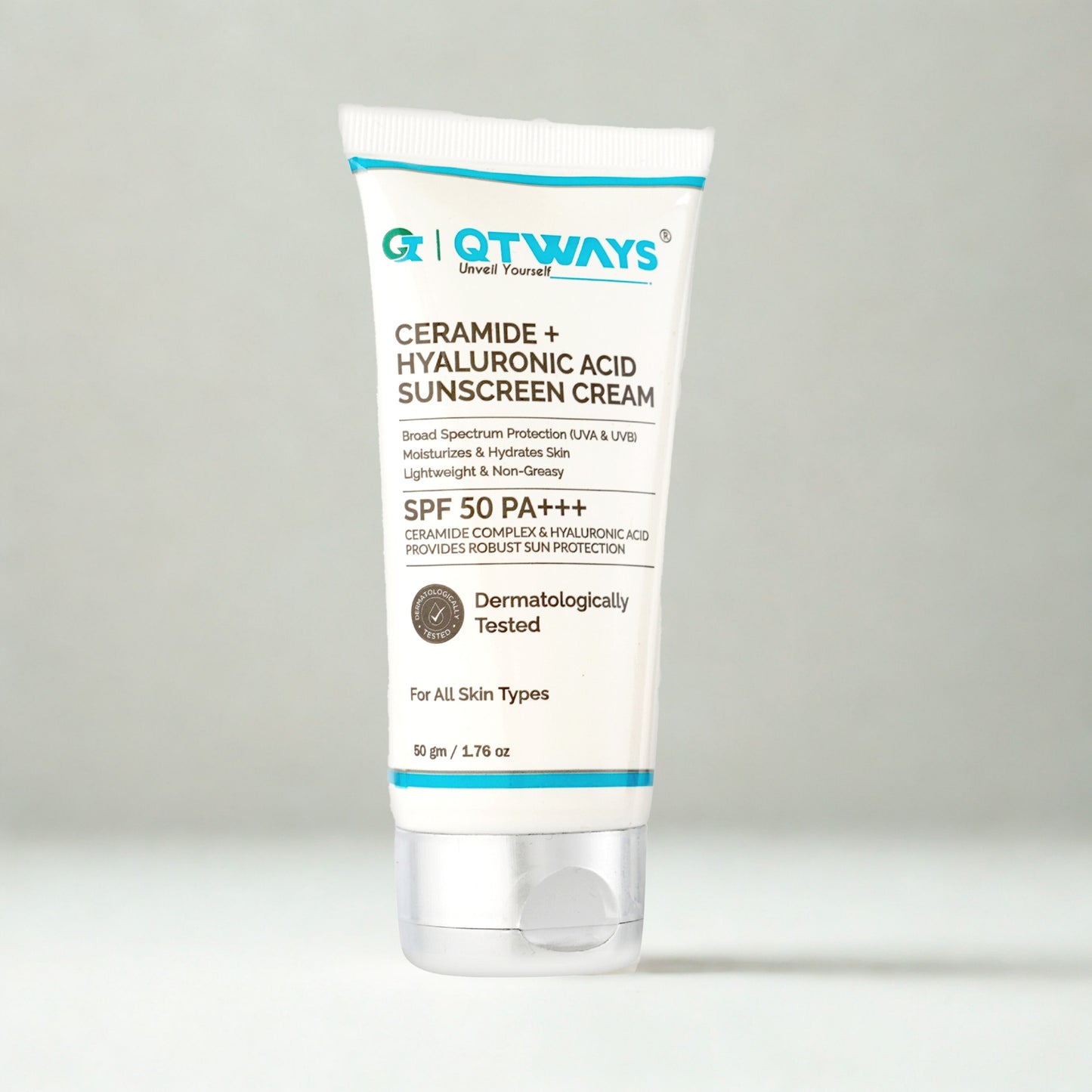 Ceramide + Hyaluronic Acid Sunscreen Cream Spf 50 Pa+++
