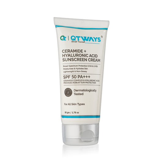 Ceramide + Hyaluronic Acid Sunscreen Cream Spf 50 Pa+++