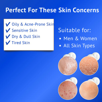 Vitamin C + E Gel Face Wash with Strawberry Extract & D-Panthenol