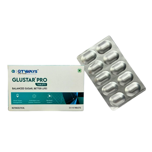 QTWAYS Glustar® Pro Advanced Diabetic Care Tablets