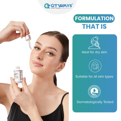 HYALURONIC ACID + PGA + VITAMIN B5 FACE SERUM