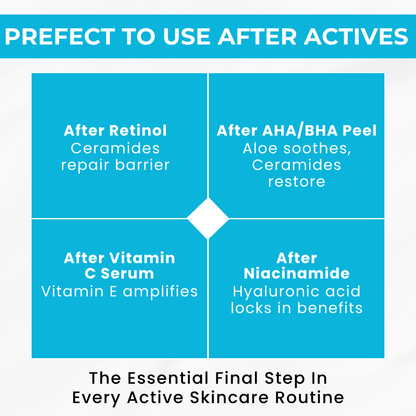 Ceramide Oil-Free Moisturizer with Hyaluronic Acid, Vitamin C & E — India’s Only Ceramide Moisturizer That Repairs AND Brightens