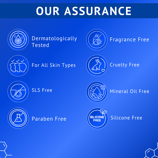 QTWAYS Ceramide Oil Free Moisturizer dermatologically tested fragrance free silicone free paraben free cruelty free and suitable for all skin types