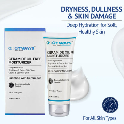 Ceramide Oil-Free Moisturizer with Hyaluronic Acid & Vitamin C+E
