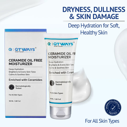 Ceramide Oil-Free Moisturizer with Hyaluronic Acid & Vitamin C+E