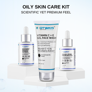 QTWAYS Oily Skin Kit Combo