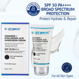 Ceramide + Hyaluronic Sunscreen SPF 50 PA++++