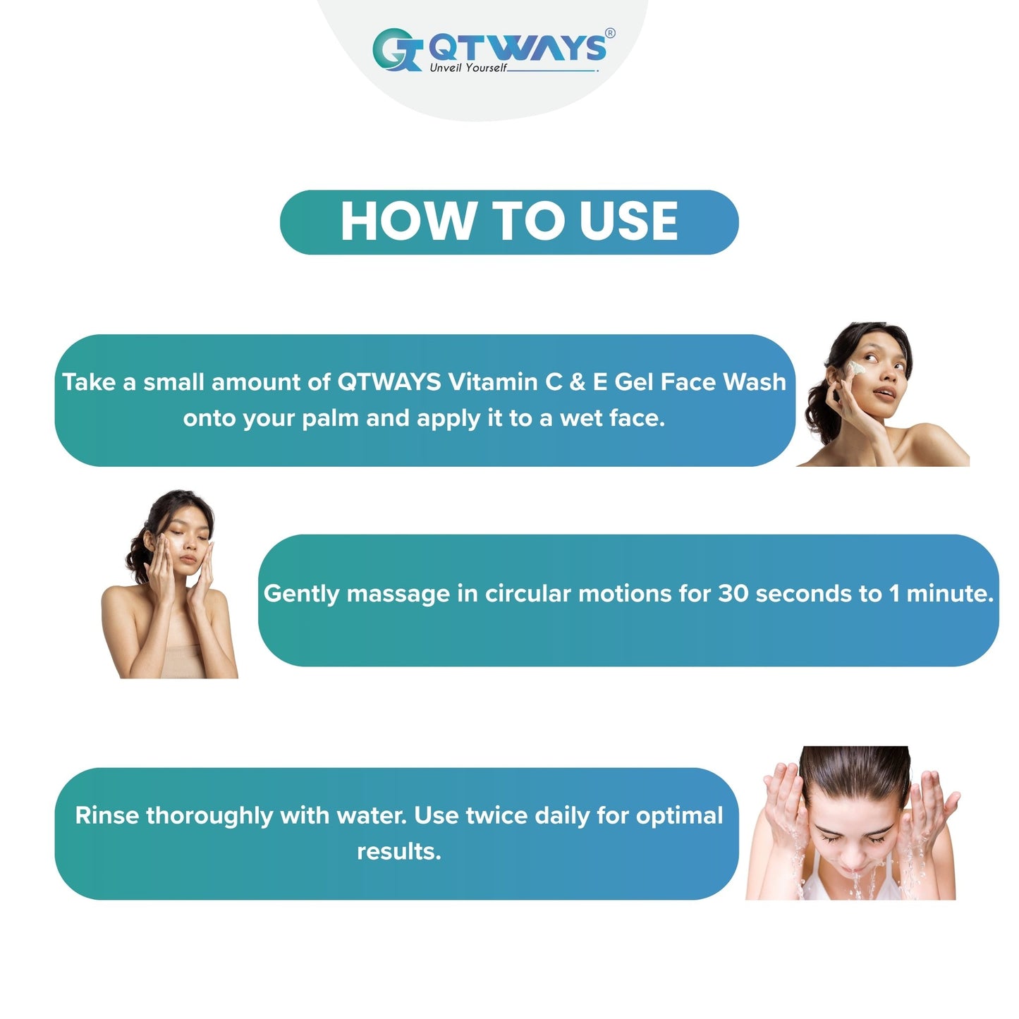 VITAMIN C + E GEL FACE WASH