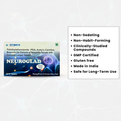 Neuroglad nerve support tablets key benefits and quality assurance