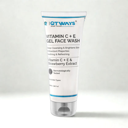 Vitamin C + E Gel Face Wash